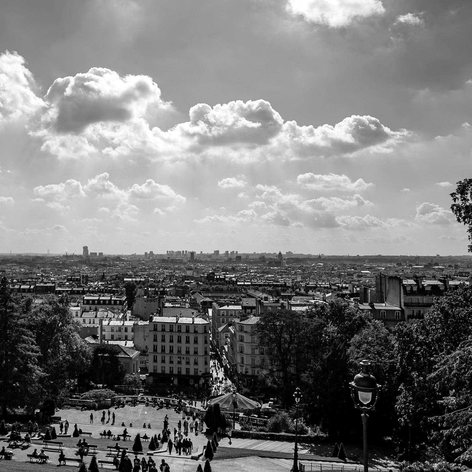 A Parisian Panorama: Echoes of History from Montmartre
