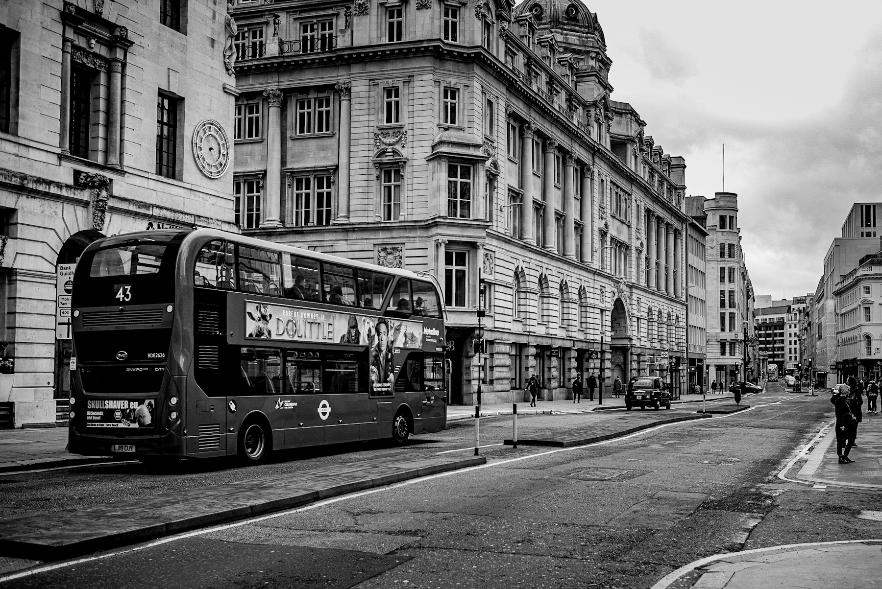 London’s Enduring Legacy: A Monochrome Glimpse into Urban History