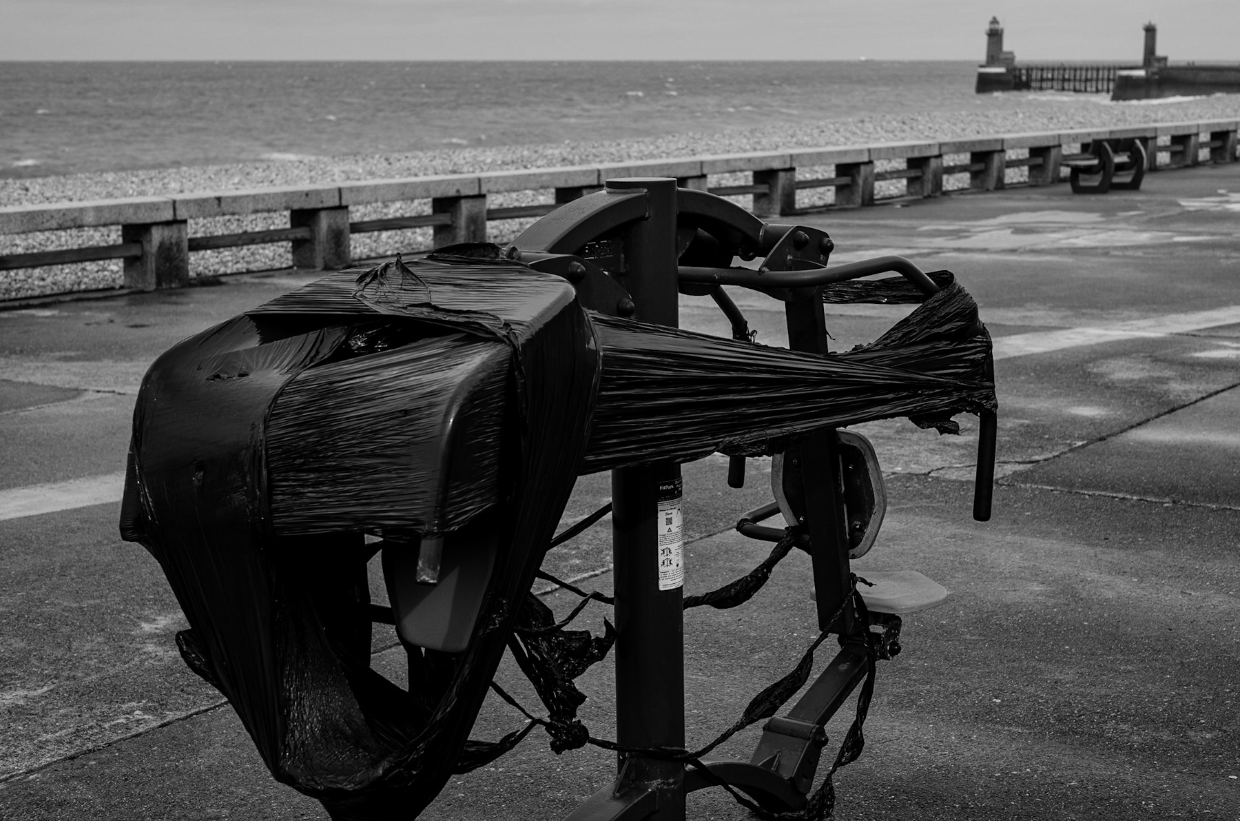 Maritime Echoes: A Monochrome Journey Through Coastal Heritage and Contemporary Life