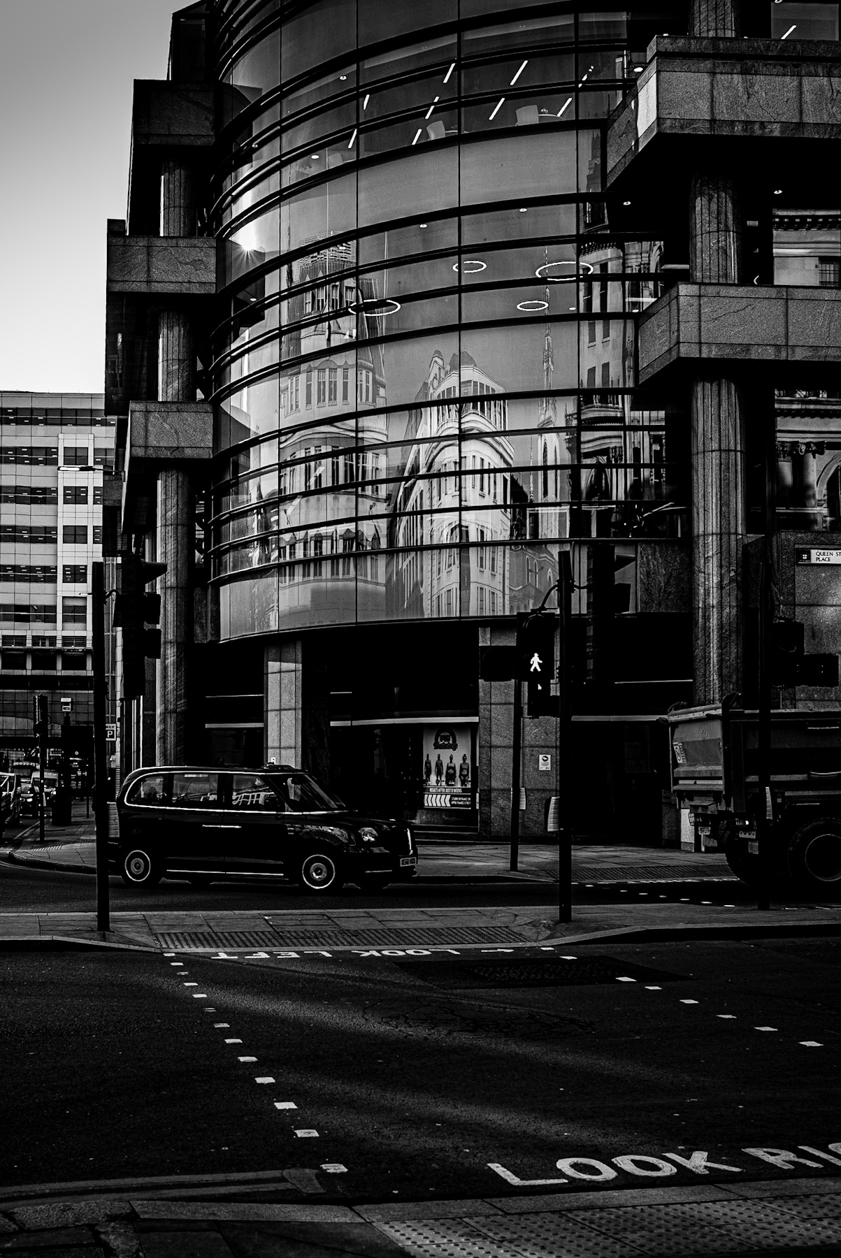 London’s Layers: A Monochrome Reflection of Time